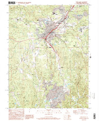 Download a high-resolution, GPS-compatible USGS topo map for Grass Valley, CA (1995 edition)