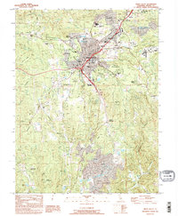 Download a high-resolution, GPS-compatible USGS topo map for Grass Valley, CA (1995 edition)