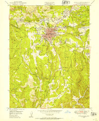 Download a high-resolution, GPS-compatible USGS topo map for Grass Valley, CA (1954 edition)