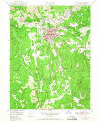Download a high-resolution, GPS-compatible USGS topo map for Grass Valley, CA (1968 edition)