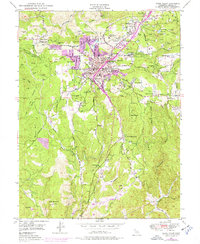 Download a high-resolution, GPS-compatible USGS topo map for Grass Valley, CA (1976 edition)
