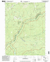Download a high-resolution, GPS-compatible USGS topo map for Grasshopper Ridge, CA (2004 edition)
