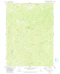 Download a high-resolution, GPS-compatible USGS topo map for Grasshopper Ridge, CA (1991 edition)