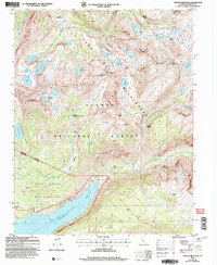 Download a high-resolution, GPS-compatible USGS topo map for Graveyard Peak, CA (2007 edition)