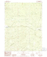 Download a high-resolution, GPS-compatible USGS topo map for Grays Peak, CA (1985 edition)