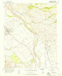 Download a high-resolution, GPS-compatible USGS topo map for Greenfield, CA (1957 edition)