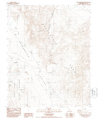Download a high-resolution, GPS-compatible USGS topo map for Greenwater Canyon, CA (1987 edition)