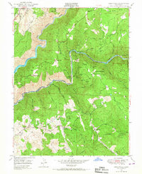 Download a high-resolution, GPS-compatible USGS topo map for Greenwood, CA (1967 edition)