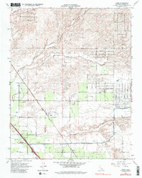 Download a high-resolution, GPS-compatible USGS topo map for Gregg, CA (1985 edition)