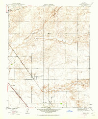 1946 Map of Gregg, 1962 Print