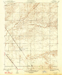 1947 Map of Gregg