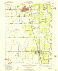 Download a high-resolution, GPS-compatible USGS topo map for Gridley, CA (1953 edition)