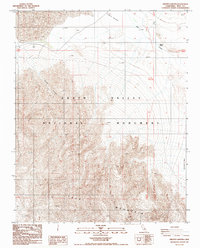 Download a high-resolution, GPS-compatible USGS topo map for Grotto Canyon, CA (1988 edition)