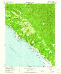 Download a high-resolution, GPS-compatible USGS topo map for Gualala, CA (1961 edition)