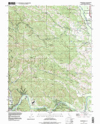 Download a high-resolution, GPS-compatible USGS topo map for Guerneville, CA (1999 edition)