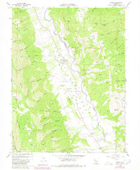 Download a high-resolution, GPS-compatible USGS topo map for Guinda, CA (1980 edition)