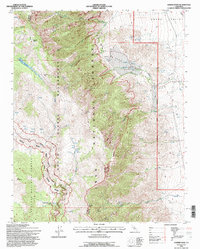 Download a high-resolution, GPS-compatible USGS topo map for Haiwee Pass, CA (1997 edition)