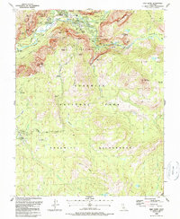 Download a high-resolution, GPS-compatible USGS topo map for Half Dome, CA (1990 edition)