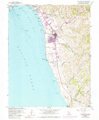 Download a high-resolution, GPS-compatible USGS topo map for Half Moon Bay, CA (1980 edition)