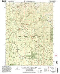 Download a high-resolution, GPS-compatible USGS topo map for Halfway Ridge, CA (2003 edition)