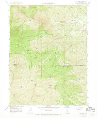 Download a high-resolution, GPS-compatible USGS topo map for Hall Ridge, CA (1970 edition)