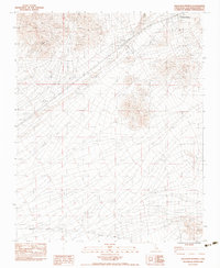 Download a high-resolution, GPS-compatible USGS topo map for Halloran Springs, CA (1983 edition)