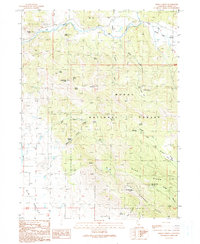 Download a high-resolution, GPS-compatible USGS topo map for Halls Canyon, CA (1990 edition)