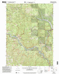Download a high-resolution, GPS-compatible USGS topo map for Hamburg, CA (2004 edition)