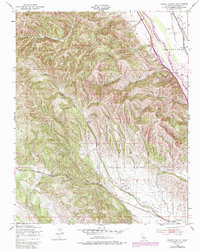 Download a high-resolution, GPS-compatible USGS topo map for Hames Valley, CA (1986 edition)