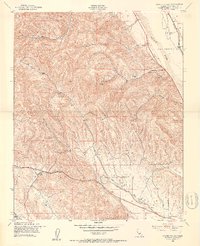 Download a high-resolution, GPS-compatible USGS topo map for Hames Valley, CA (1953 edition)
