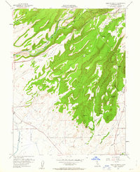 Download a high-resolution, GPS-compatible USGS topo map for Hamlin Canyon, CA (1963 edition)