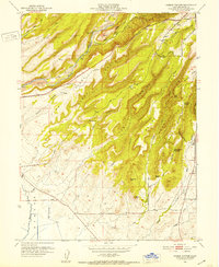 Download a high-resolution, GPS-compatible USGS topo map for Hamlin Canyon, CA (1952 edition)