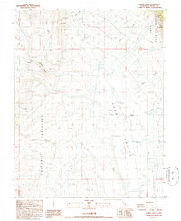 Download a high-resolution, GPS-compatible USGS topo map for Hammil Valley, CA (1987 edition)