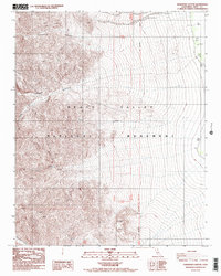 Download a high-resolution, GPS-compatible USGS topo map for Hanaupah Canyon, CA (1988 edition)