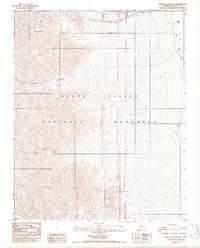 Download a high-resolution, GPS-compatible USGS topo map for Hanaupah Canyon, CA (1988 edition)