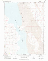 Download a high-resolution, GPS-compatible USGS topo map for Hansen Island, CA (1976 edition)