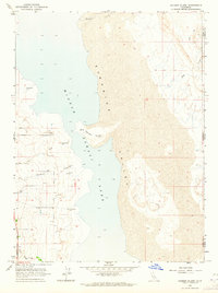 Download a high-resolution, GPS-compatible USGS topo map for Hansen Island, CA (1964 edition)