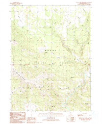 Download a high-resolution, GPS-compatible USGS topo map for Happy Camp Mountain, CA (1990 edition)