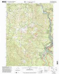 Download a high-resolution, GPS-compatible USGS topo map for Happy Camp, CA (2004 edition)