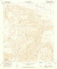 Download a high-resolution, GPS-compatible USGS topo map for Harper Canyon, CA (1961 edition)