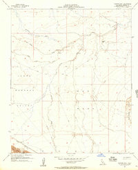 preview thumbnail of historical topo map of Imperial County, CA in 1956