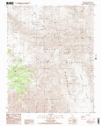 Download a high-resolution, GPS-compatible USGS topo map for Harris Hill, CA (1987 edition)