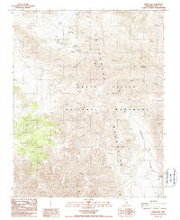 Download a high-resolution, GPS-compatible USGS topo map for Harris Hill, CA (1987 edition)