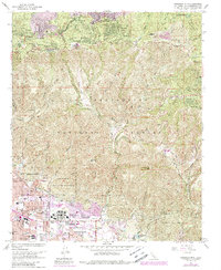 Download a high-resolution, GPS-compatible USGS topo map for Harrison Mtn, CA (1988 edition)