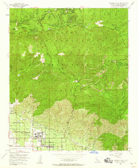 Download a high-resolution, GPS-compatible USGS topo map for Harrison Mtn, CA (1960 edition)