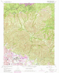Download a high-resolution, GPS-compatible USGS topo map for Harrison Mtn, CA (1980 edition)