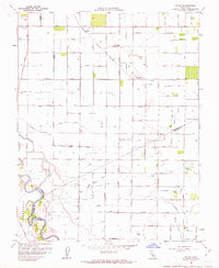 preview thumbnail of historical topo map of Stanislaus County, CA in 1962