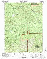 Download a high-resolution, GPS-compatible USGS topo map for Hatchet Mountain Pass, CA (1997 edition)