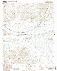 Download a high-resolution, GPS-compatible USGS topo map for Hayfield Spring, CA (1987 edition)