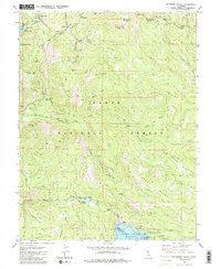 Download a high-resolution, GPS-compatible USGS topo map for Haypress Valley, CA (1985 edition)
